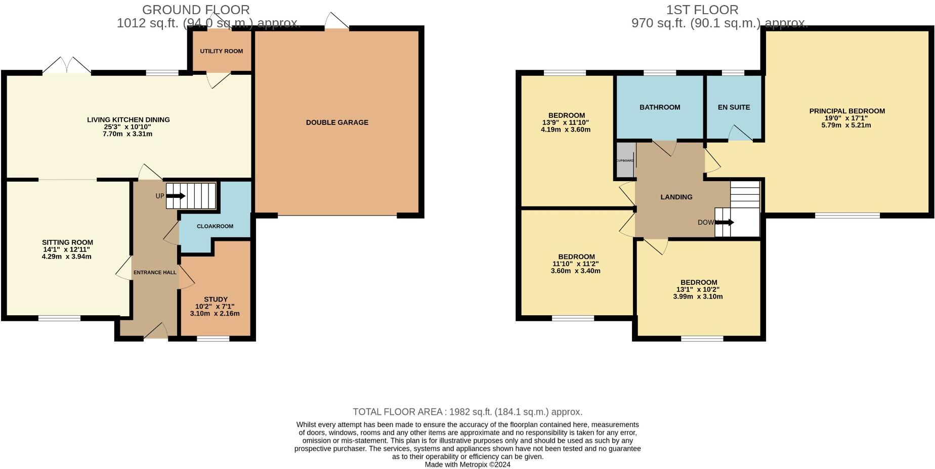Plot 94, Keston Fields, Pinchbeck, Lincolnshire, PE11 floorplan