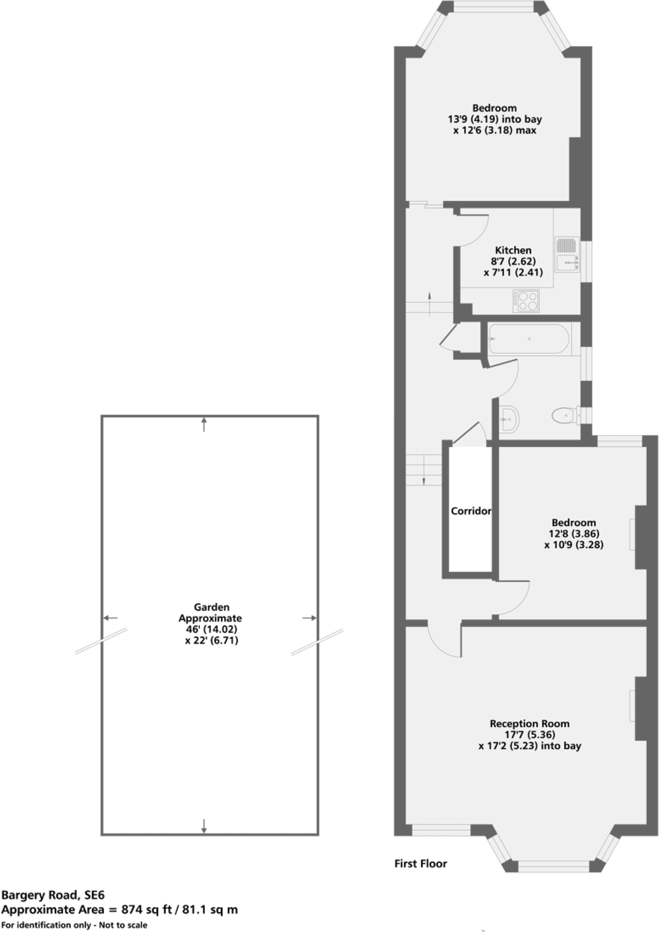 Bargery Road, London, SE6 floorplan