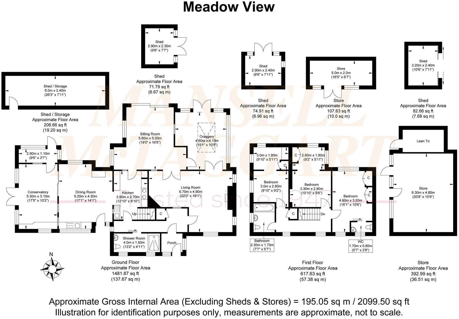 Whitemans Green, Cuckfield, RH17 floorplan