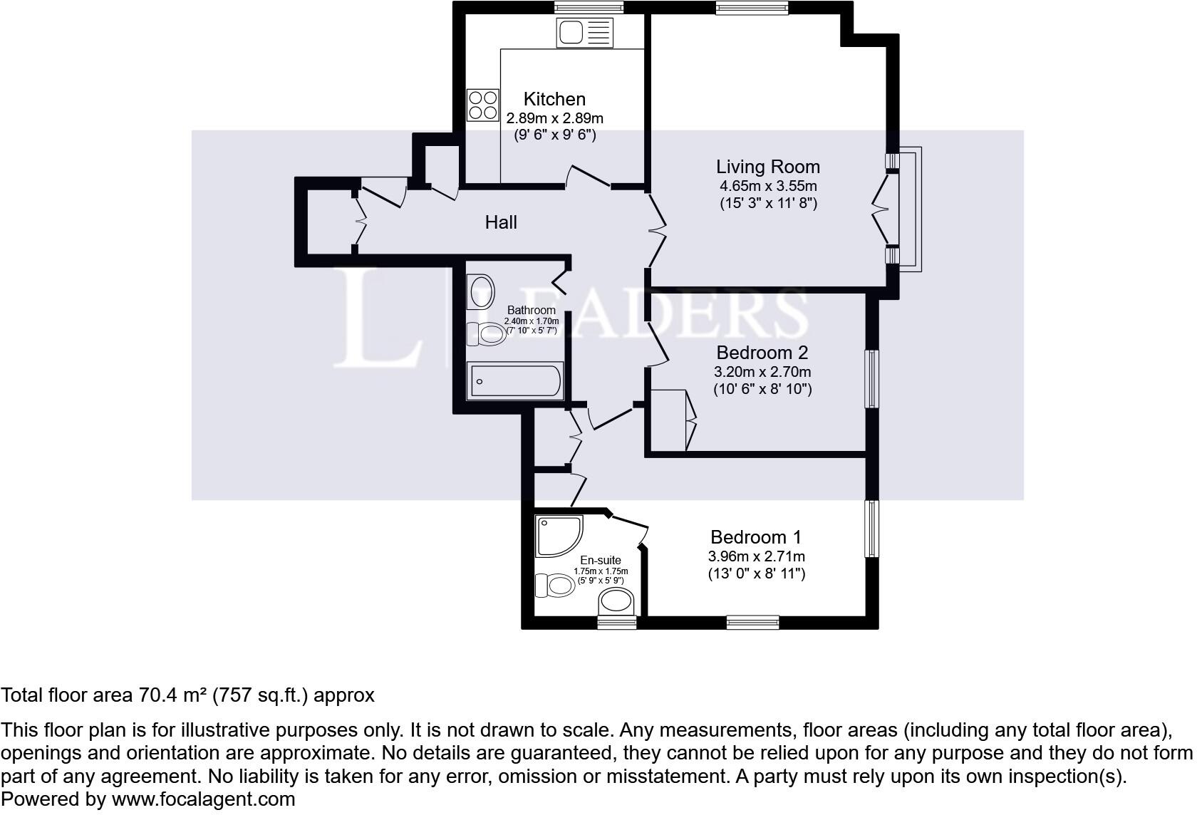 Sandown Court, Newbury Road, Crawley, RH10 floorplan