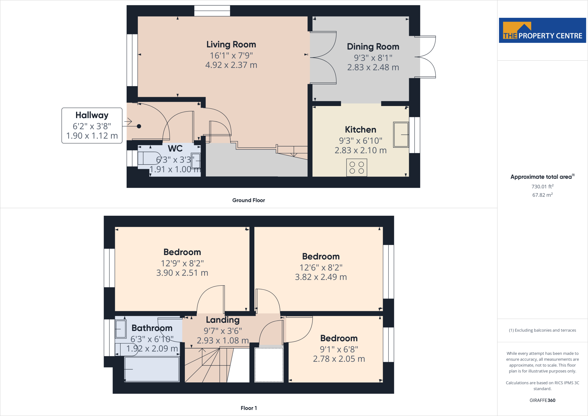 Marlstone Drive, Churchdown, Gloucester, Gloucestershire, GL3 floorplan