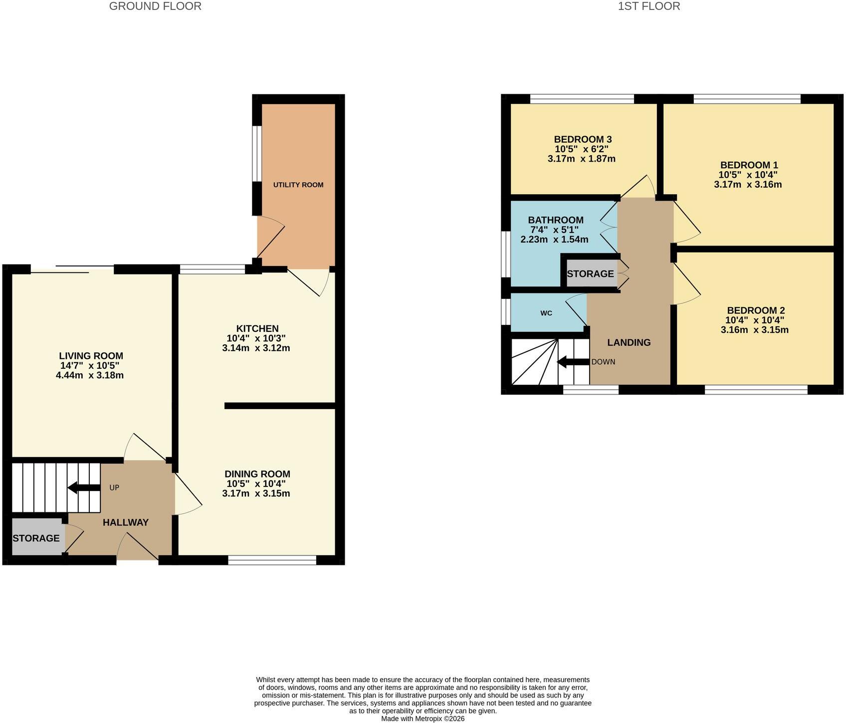 Hawthorn Drive, New Ollerton, NG22 floorplan