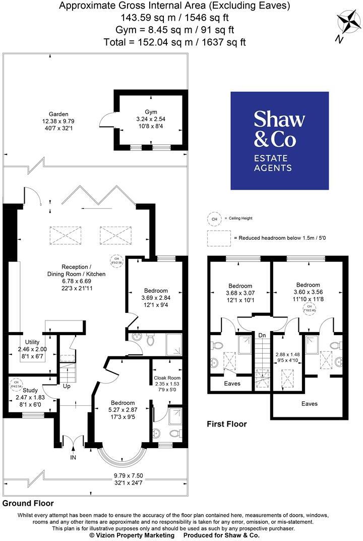 Glasbrook Avenue, Twickenham floorplan