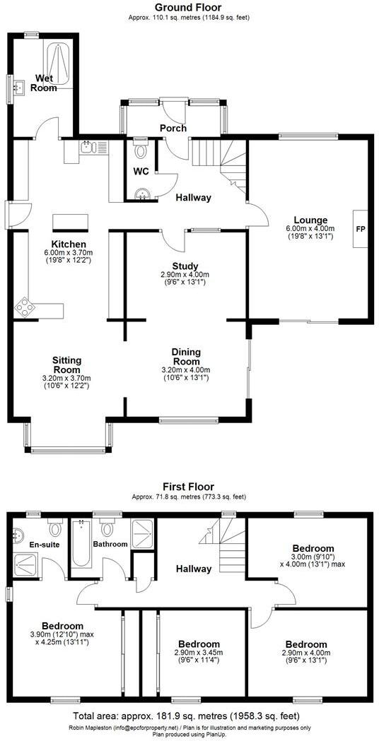 Lady Frances Drive, Market Rasen floorplan