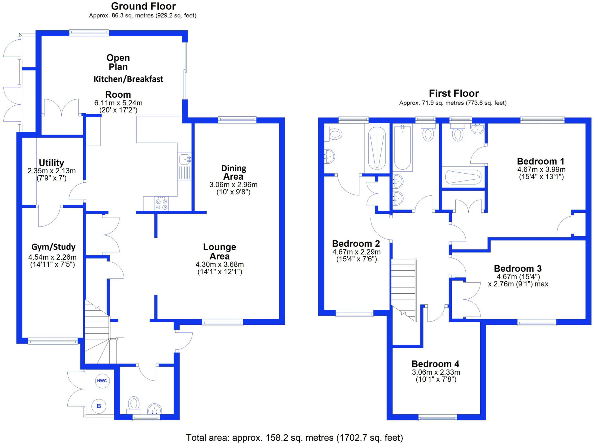 Nigel Road, Ely, Cambridgeshire floorplan
