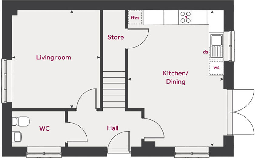 Land of Ewesley Lane,
St Georges Wood
Morpeth,
Northumberland
NE61 2JB floorplan