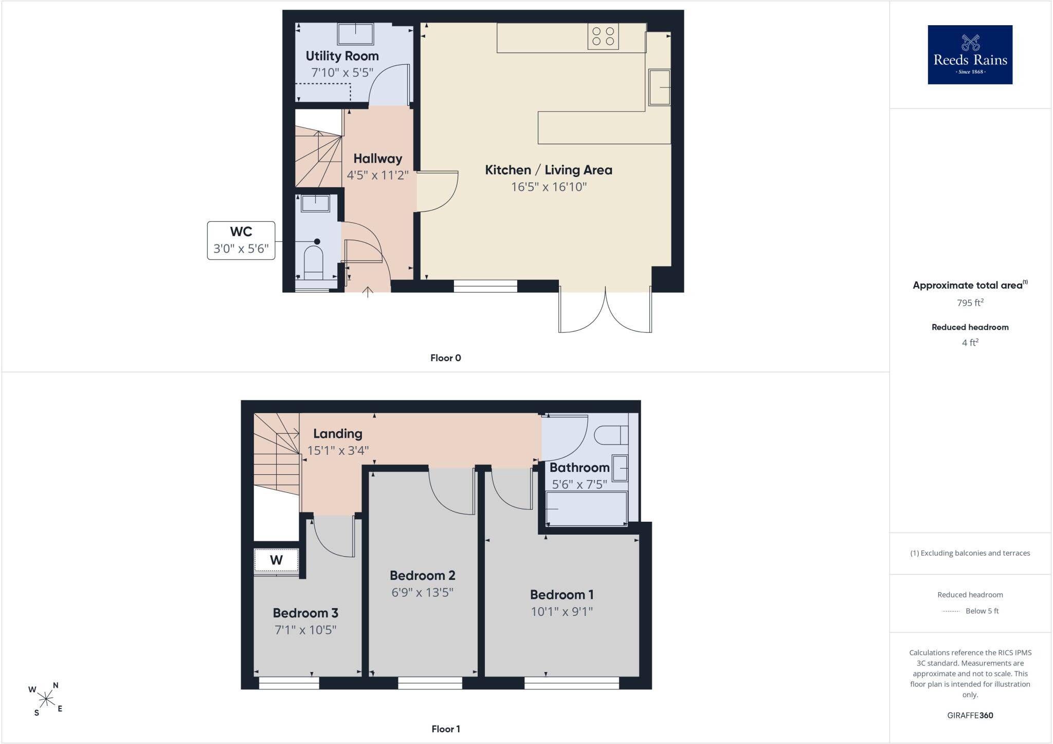 Park Road, Hythe, Kent, CT21 floorplan
