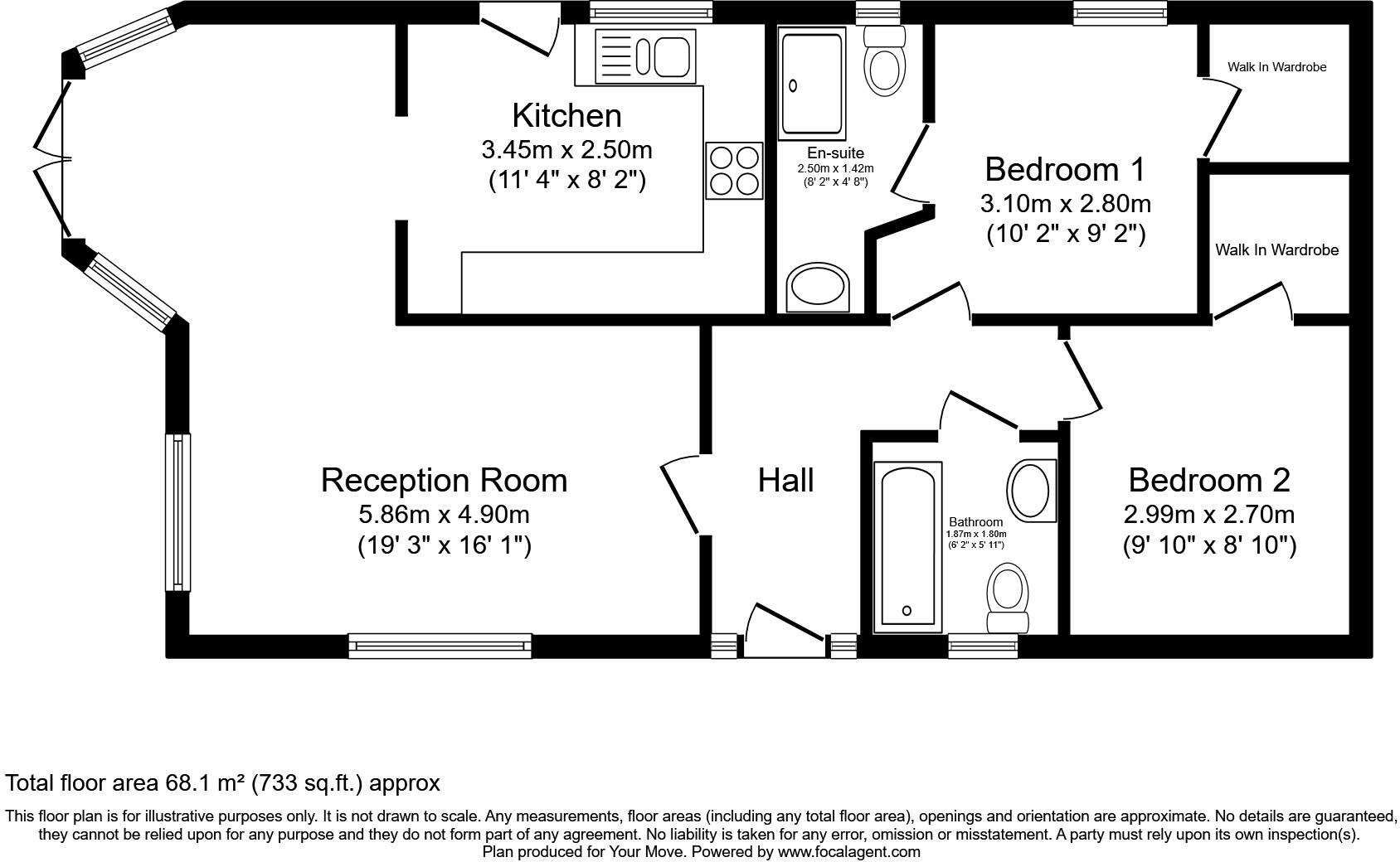James Park Homes, Egremont, Cumbria, CA22 floorplan