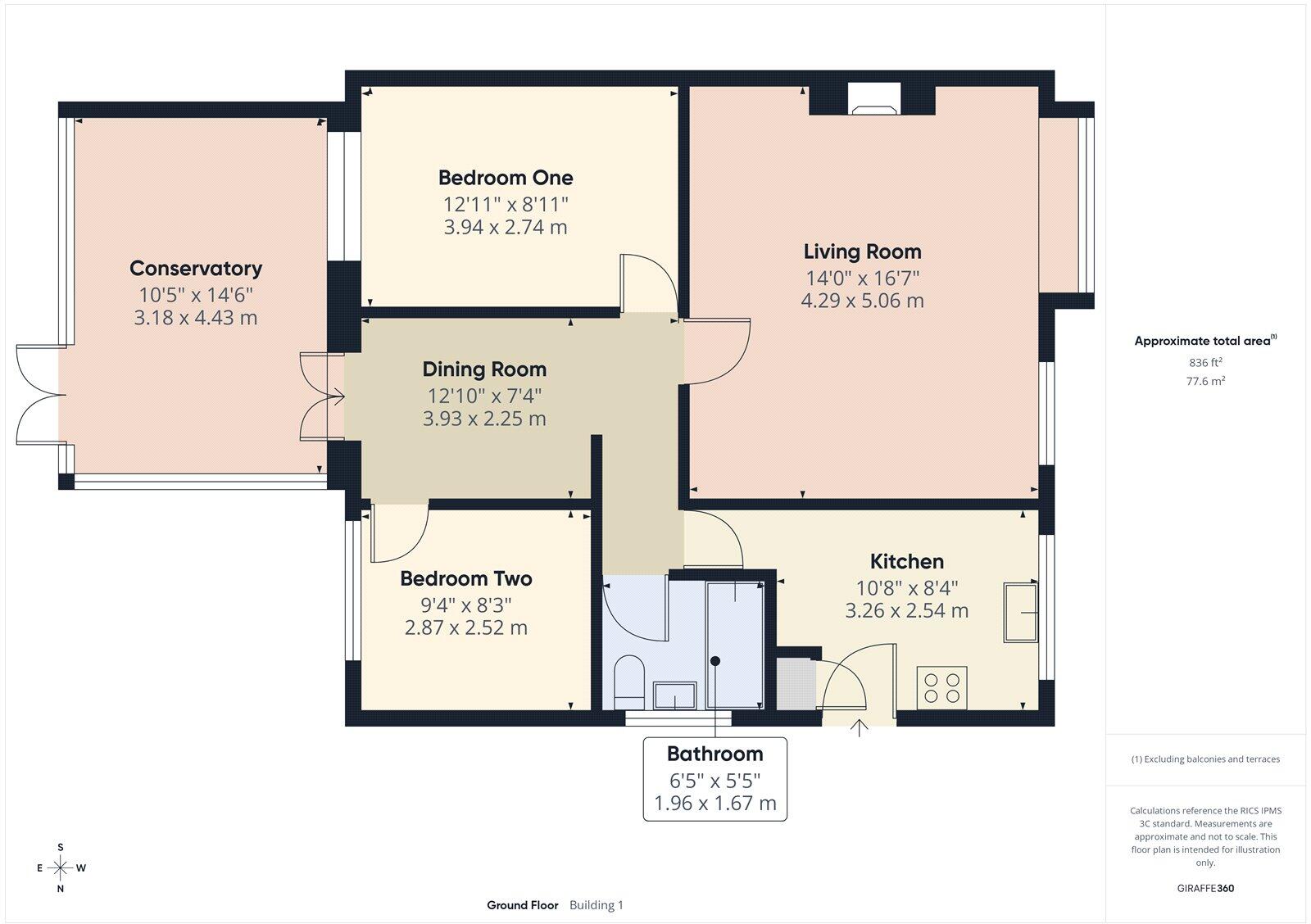 Eden Drive, Askern, Doncaster, South Yorkshire, DN6 floorplan