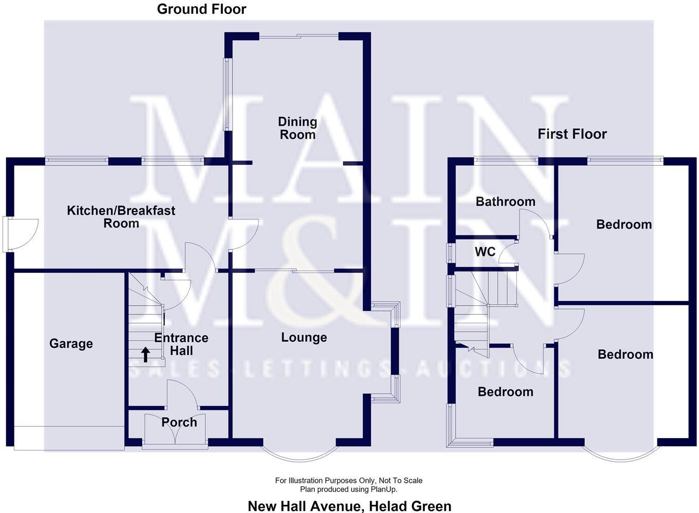 New Hall Avenue, Heald Green floorplan