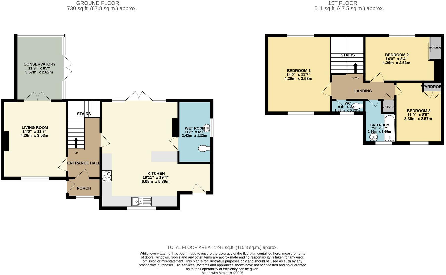 26, Donnington Way, Donnington, TF2 floorplan