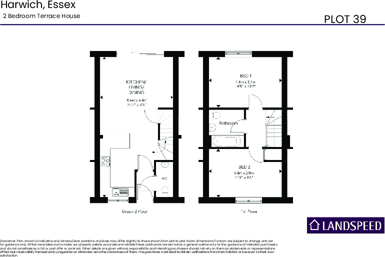 Valley Road,
Dovercourt,
Harwich,
CO124RR floorplan