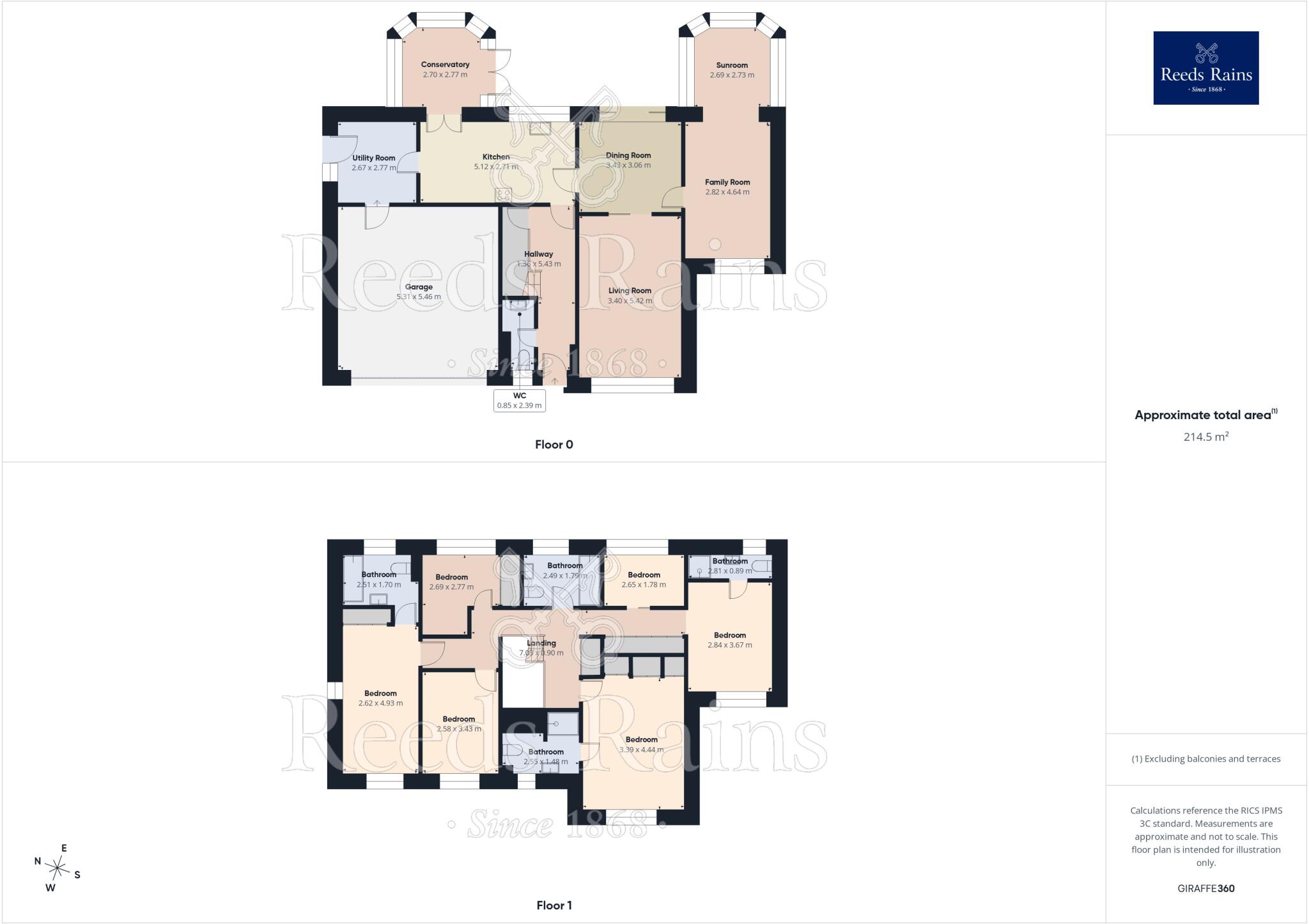 Hall Lee Fold, Lindley, Huddersfield, West Yorkshire, HD3 floorplan