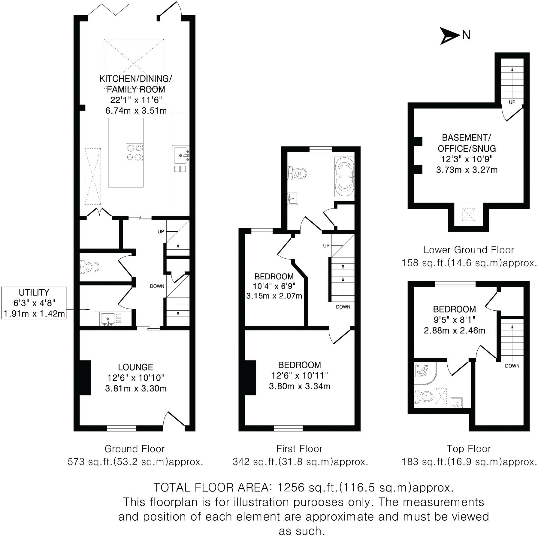Ickleford Road, Hitchin, SG5 floorplan