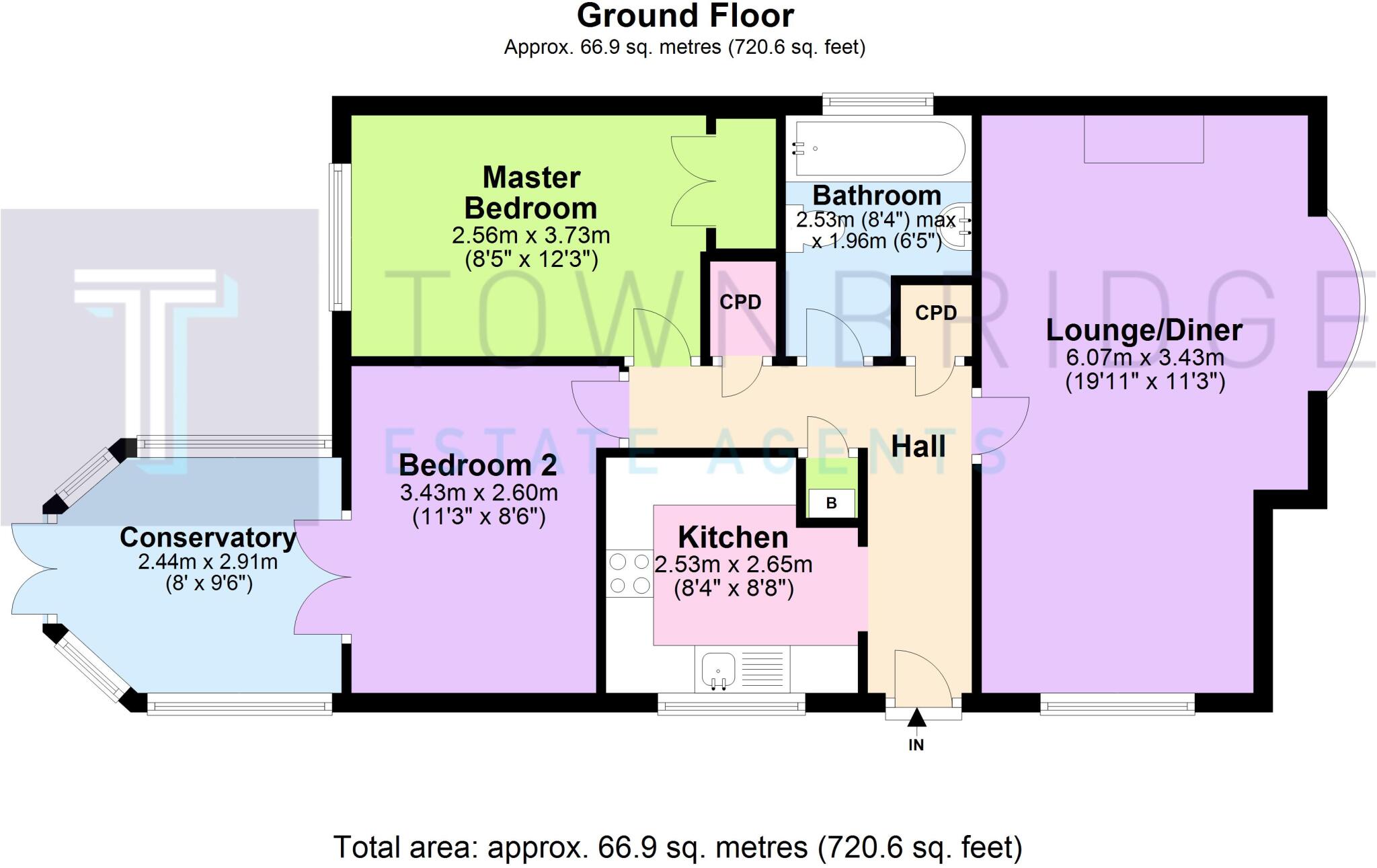 Windsor Drive, Winsford floorplan