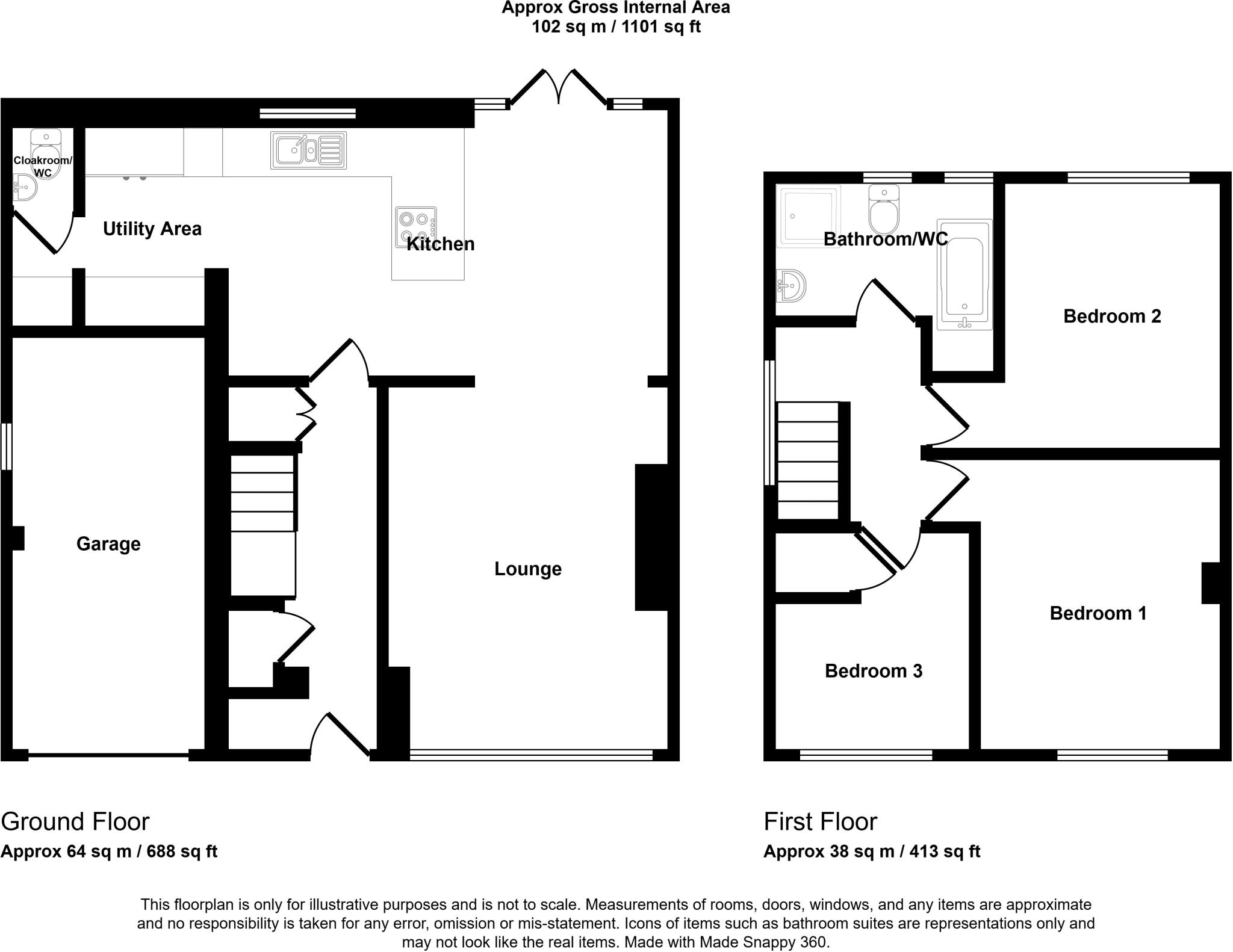 Tillmouth Avenue, Holywell, NE25 floorplan