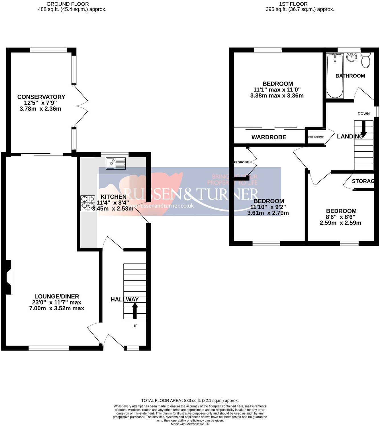 Ideal first or second home on Langley Road floorplan