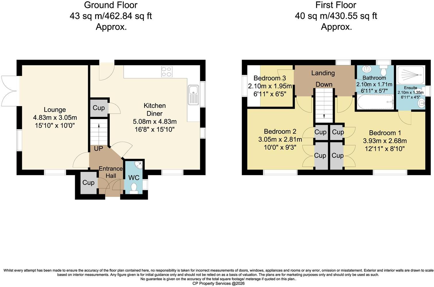 Field View, Brinsworth, Rotherham floorplan