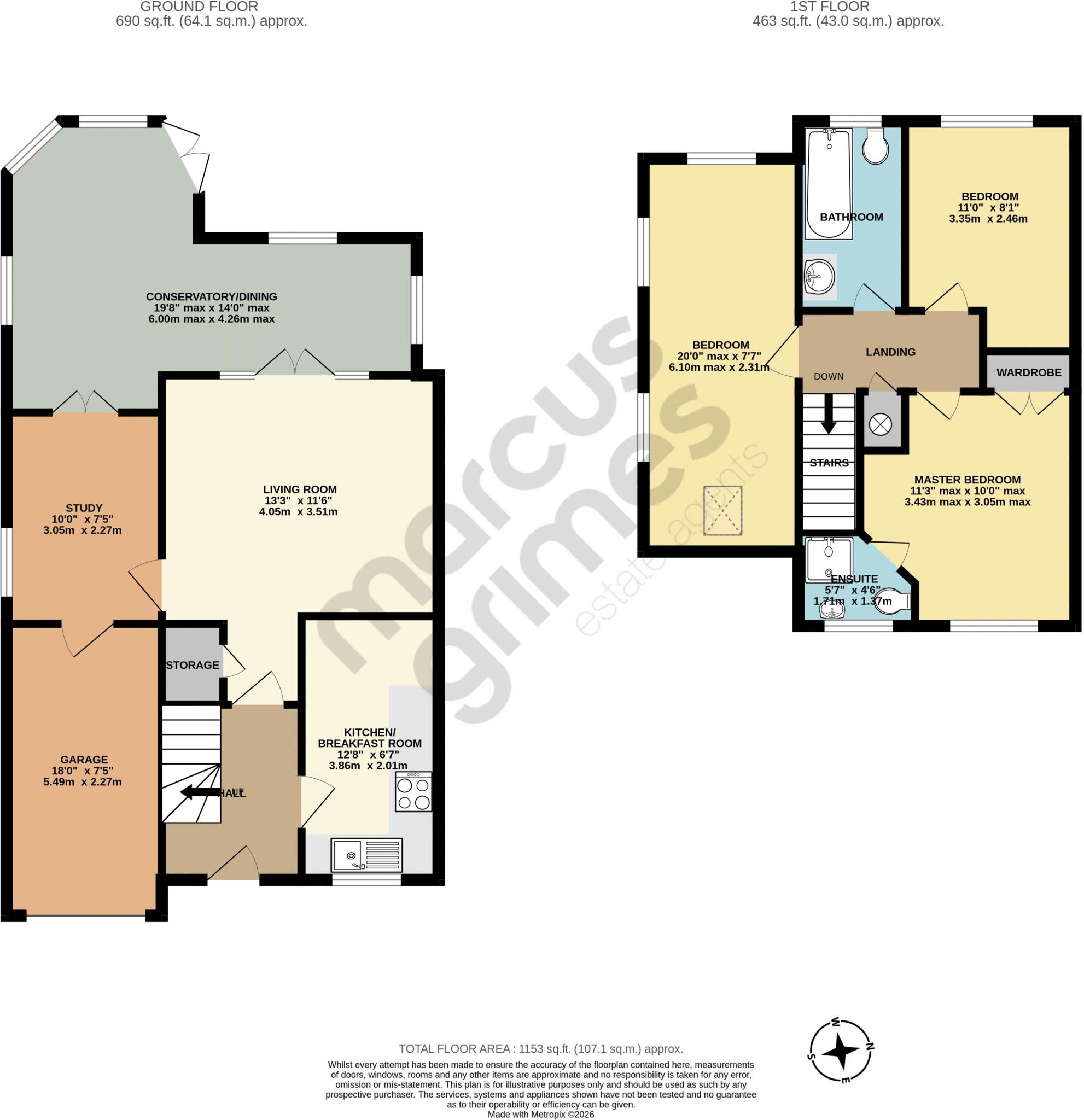 Alley Groves, Horsham floorplan