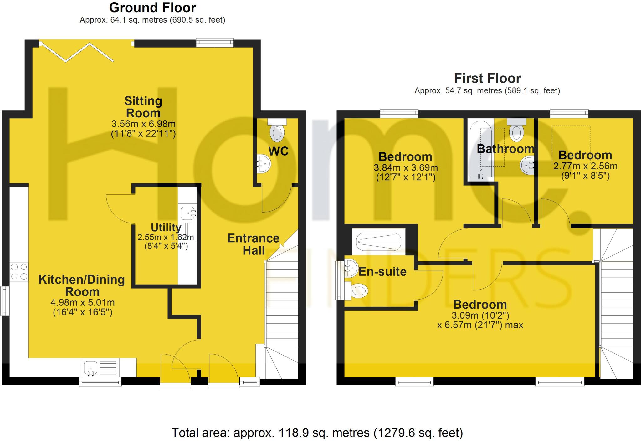 5, The Limes, Green Road, Stratton St Margaret, Swindon, SN2 floorplan