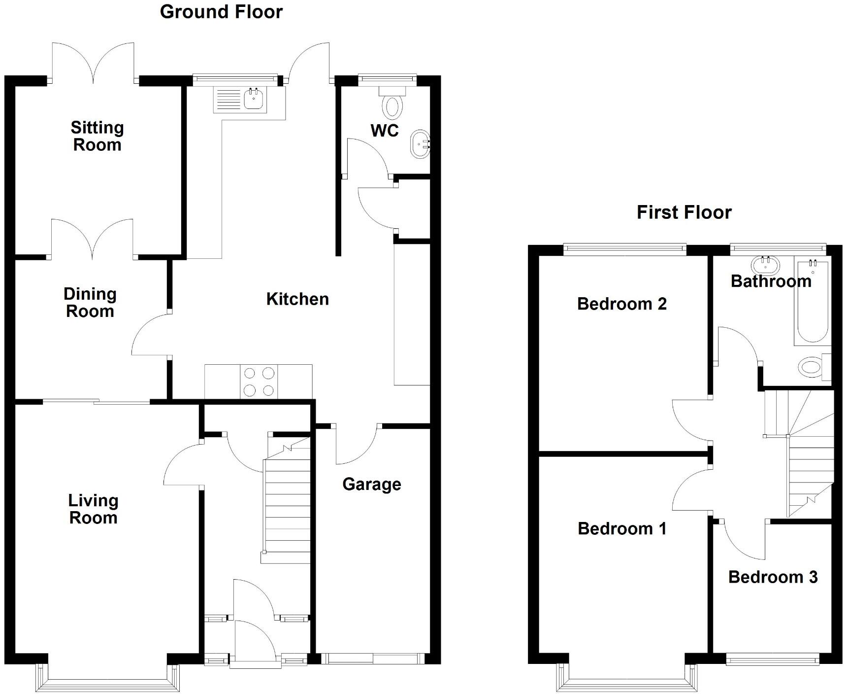 Etchells Road, Cheadle, Greater Manchester, SK8 floorplan