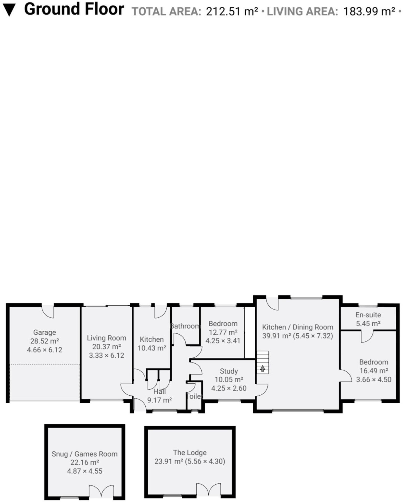 Wood End Lane, Fillongley, CV7 floorplan