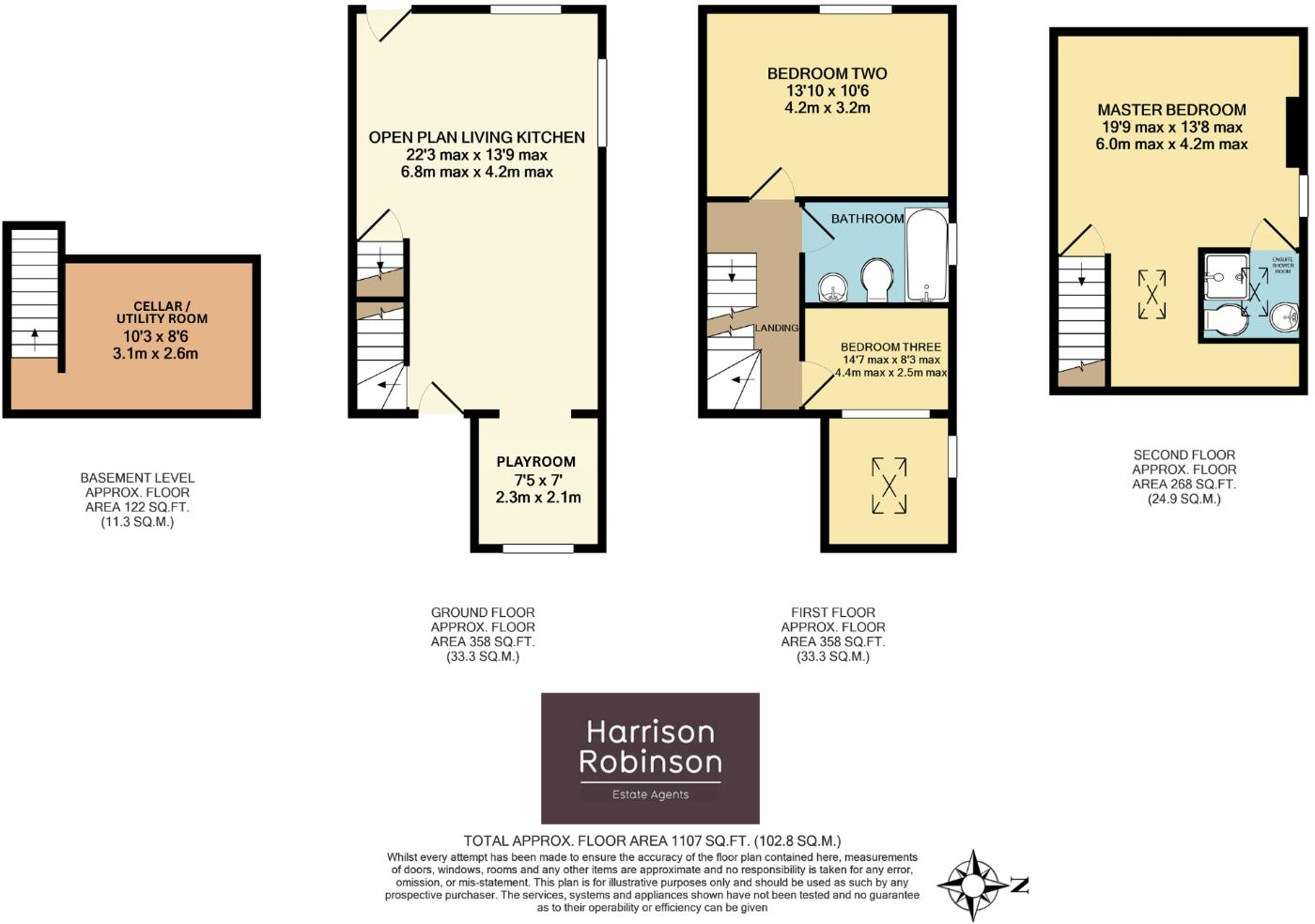Nelson Road, Ilkley floorplan