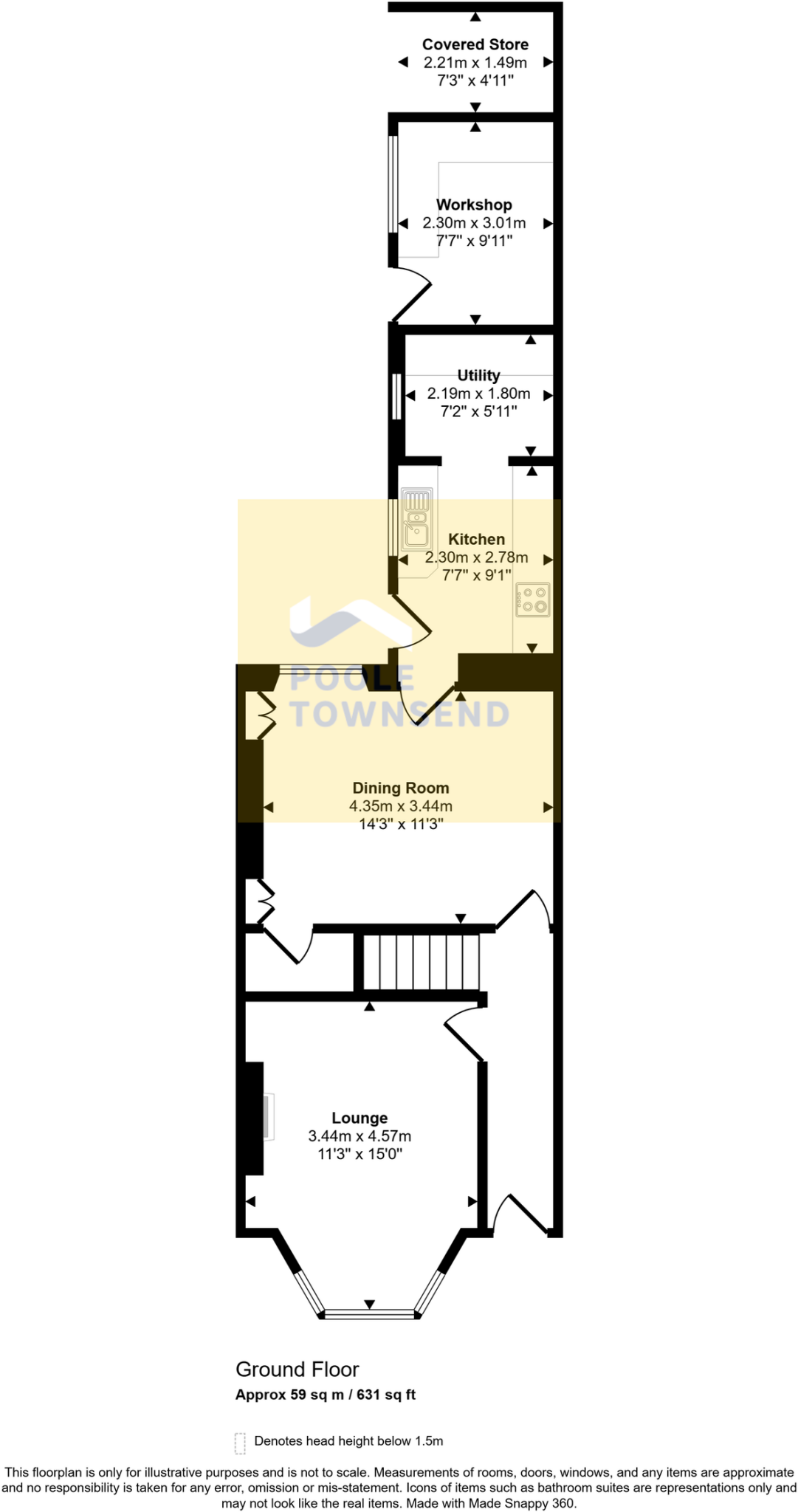 West Street, Kendal, LA9 5QL floorplan
