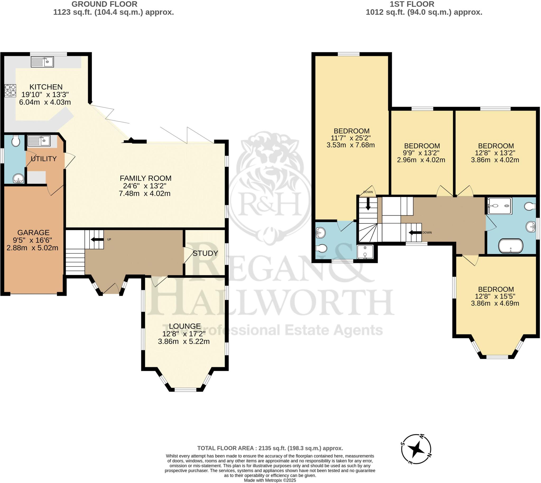 Kingsdown Crescent, Whitley, WN1 2RS floorplan