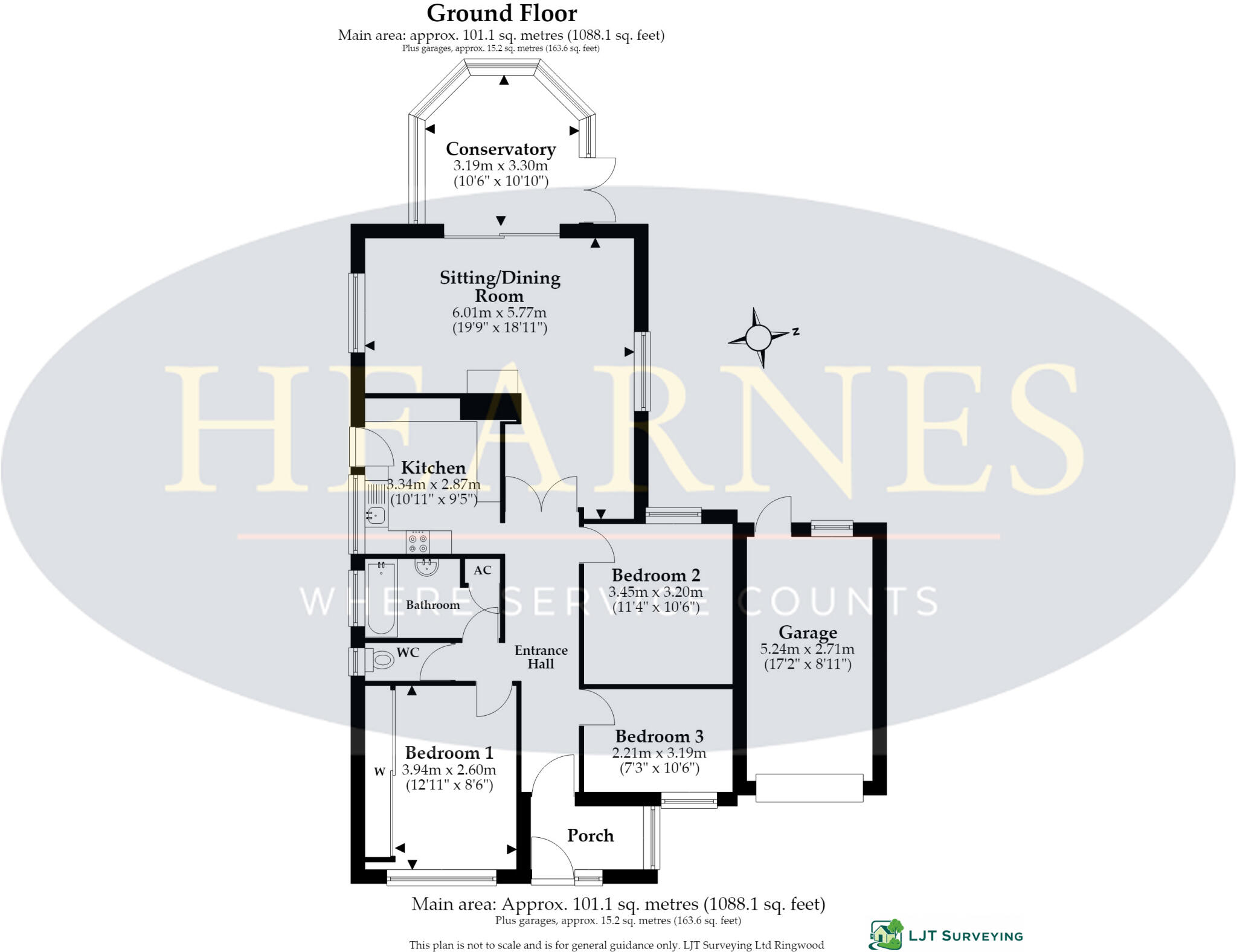 Hayes Lane, Colehill, BH21 2JD floorplan