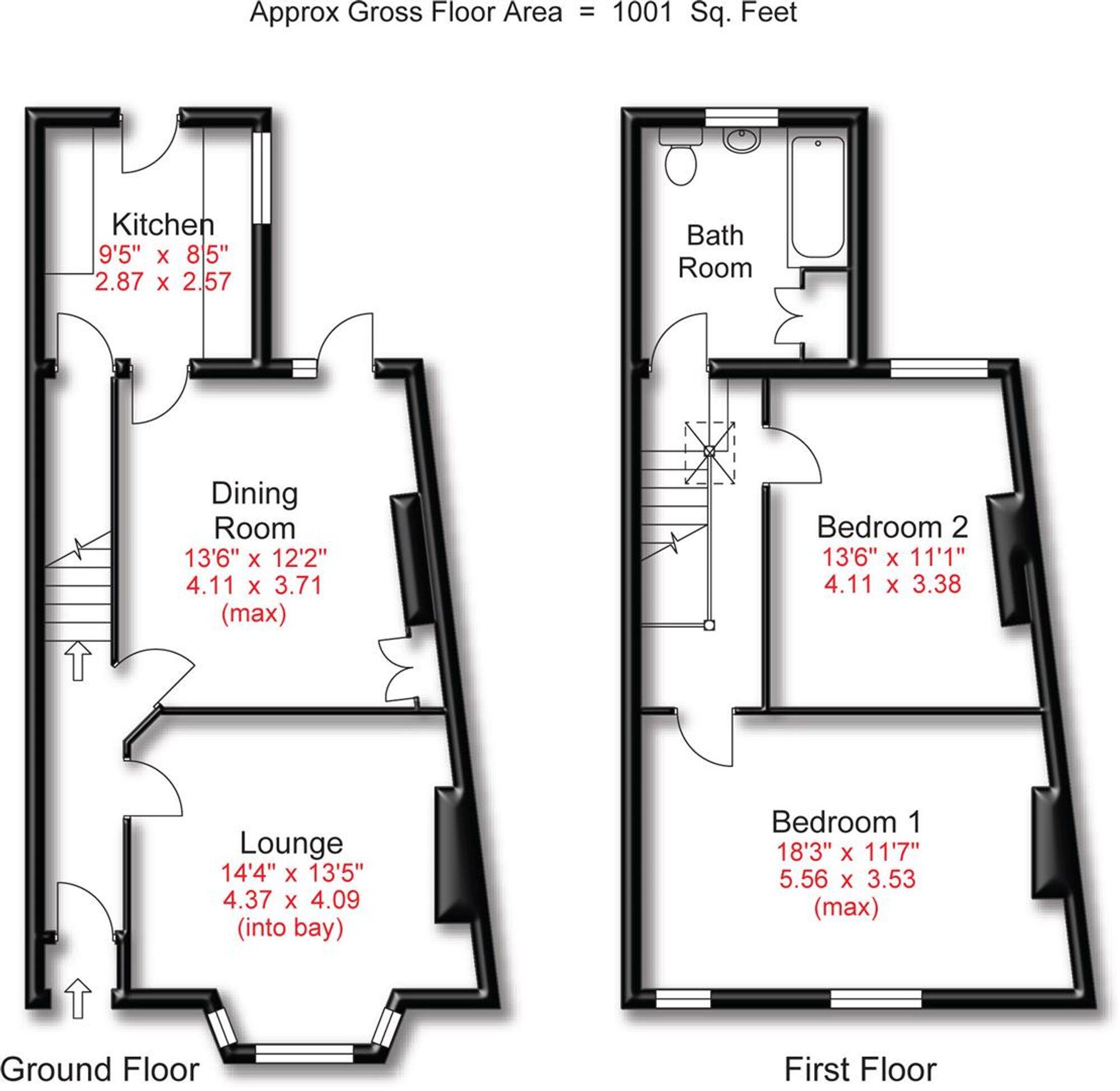 Lilac Road, Hale, WA15 floorplan