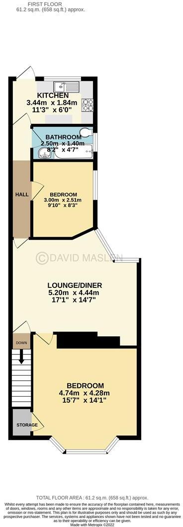 Crescent Road, Brighton floorplan