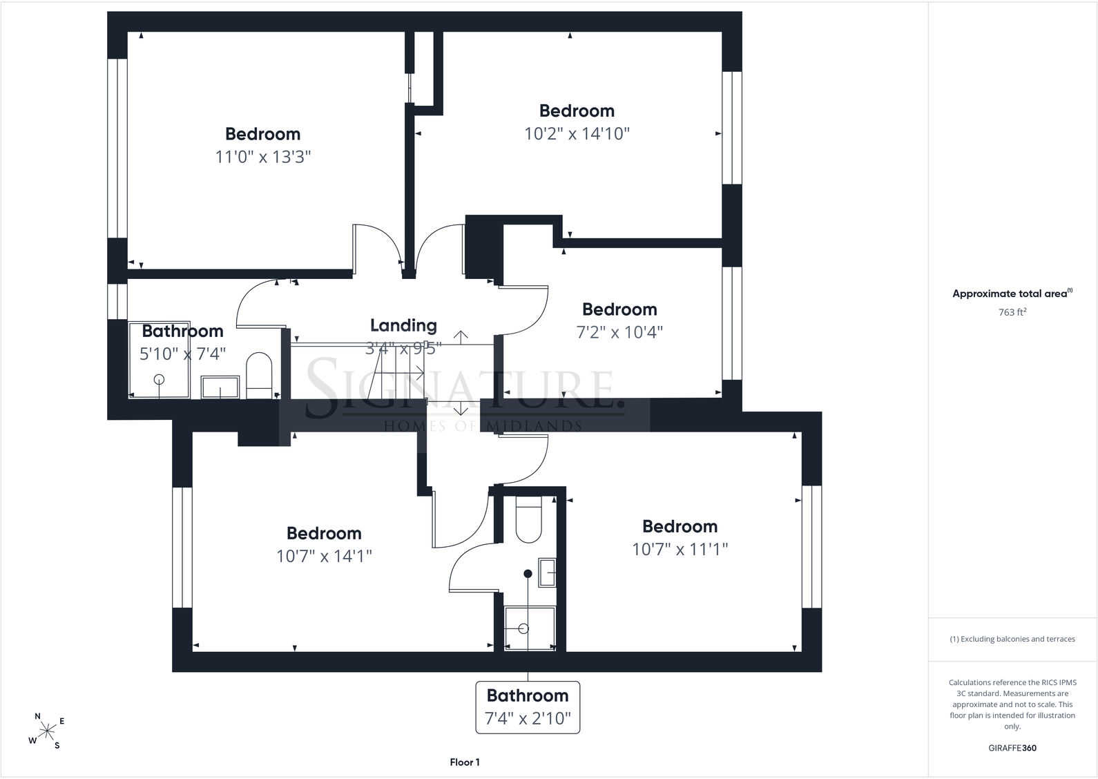 Fairstone Hill, Oadby floorplan