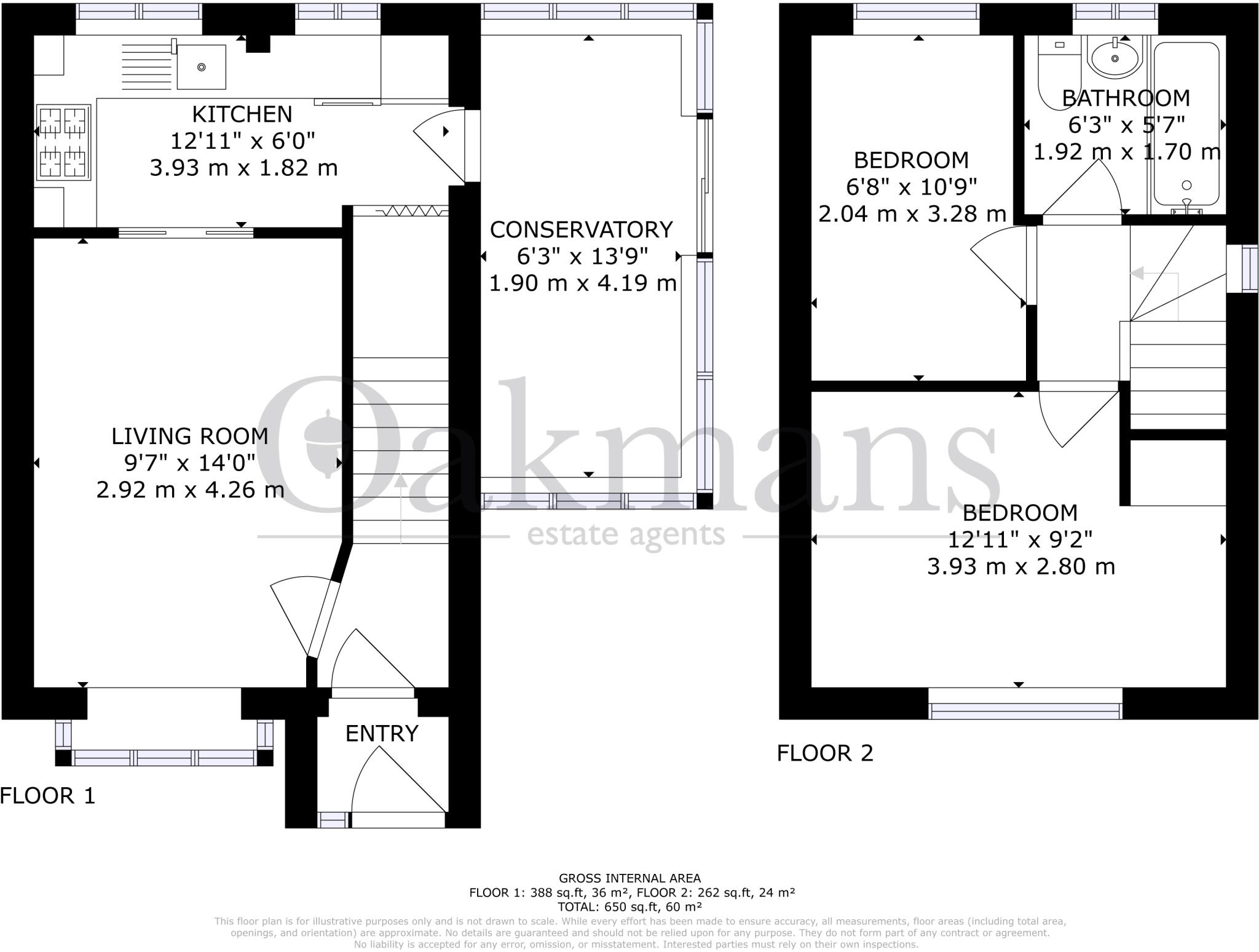 Mortimers Close, Birmingham, B14 floorplan
