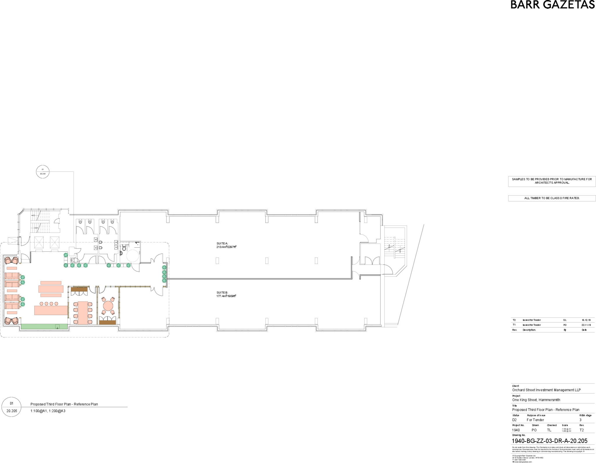 20191216 Proposed Third Floor Plan - ONE KING STRTEET, W6.pdf