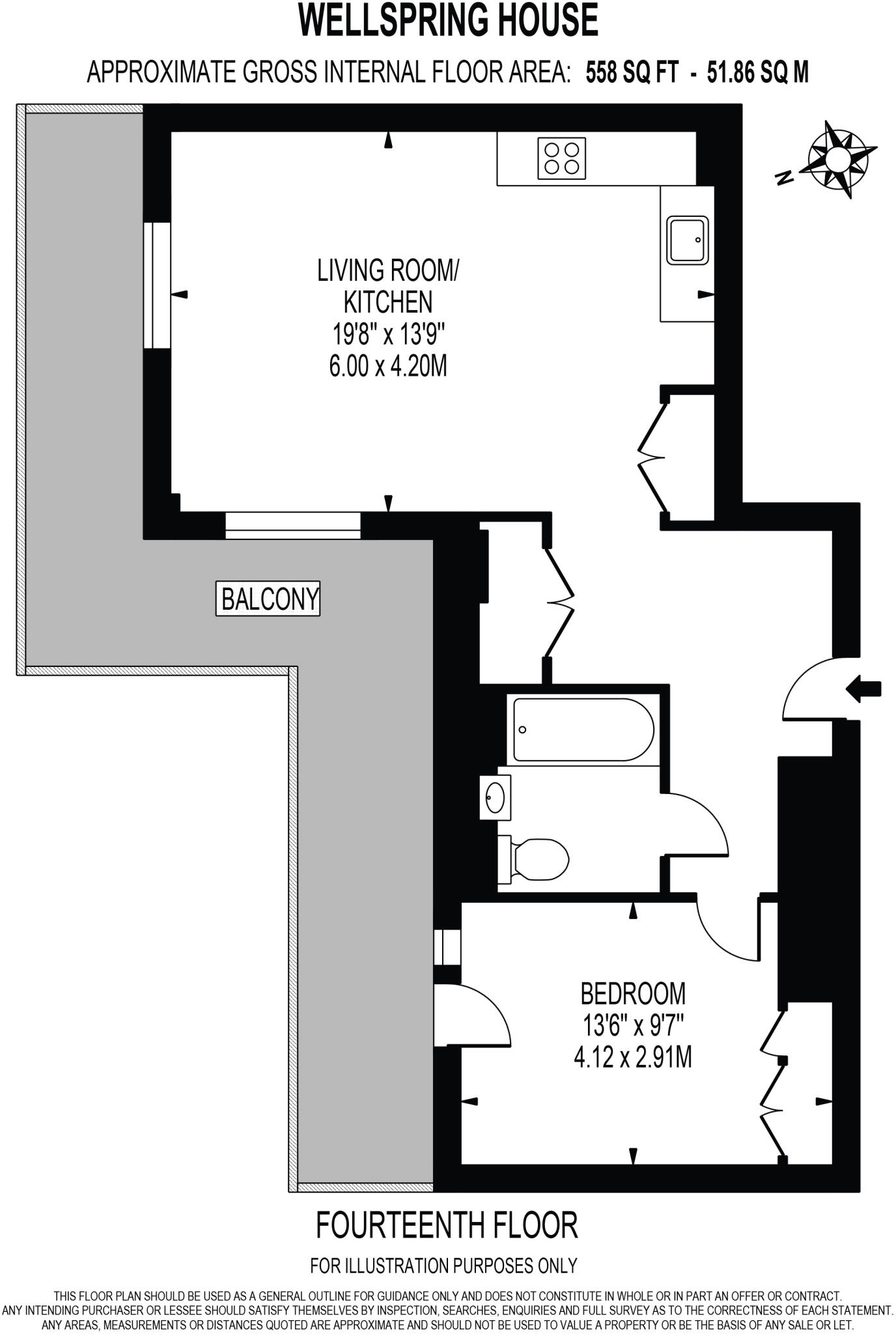 Wellspring House, Western Gateway, London, E16 floorplan