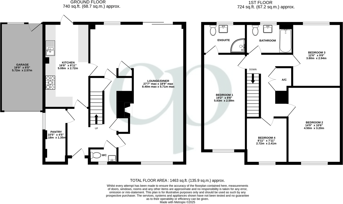 Lammas Way, Ampthill, Bedfordshire, MK45 floorplan