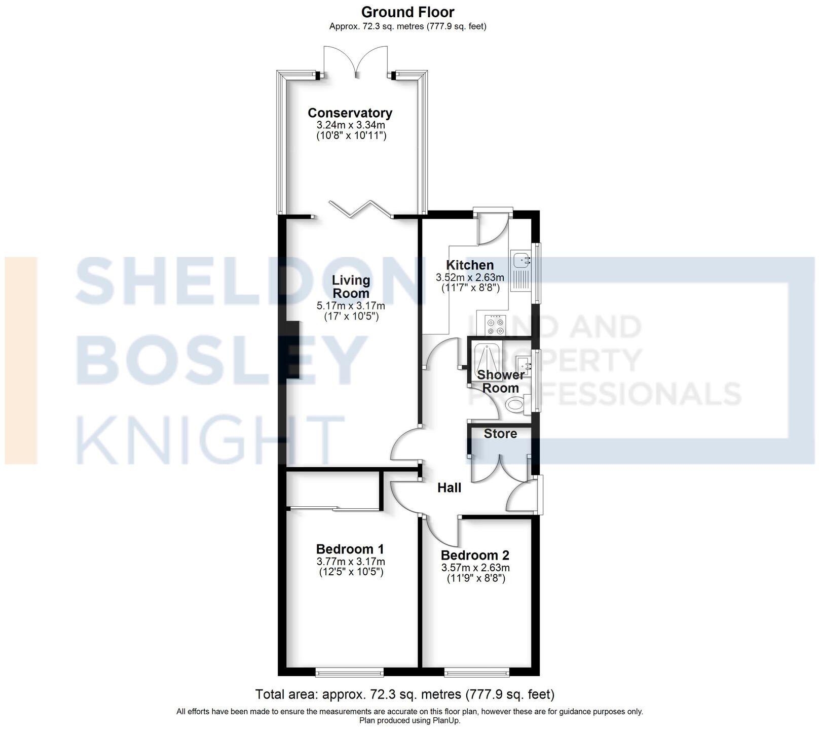 The Oaks, Bedworth, CV12 floorplan