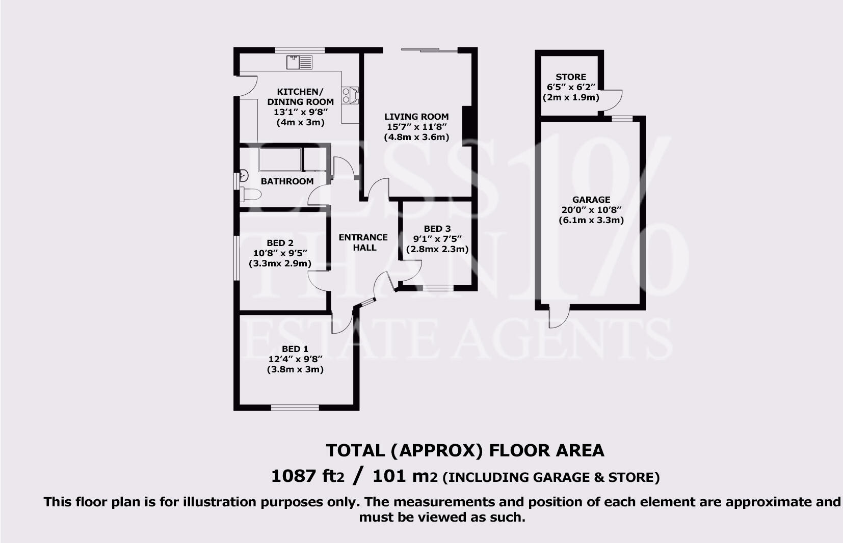 School Lane - NN7 floorplan