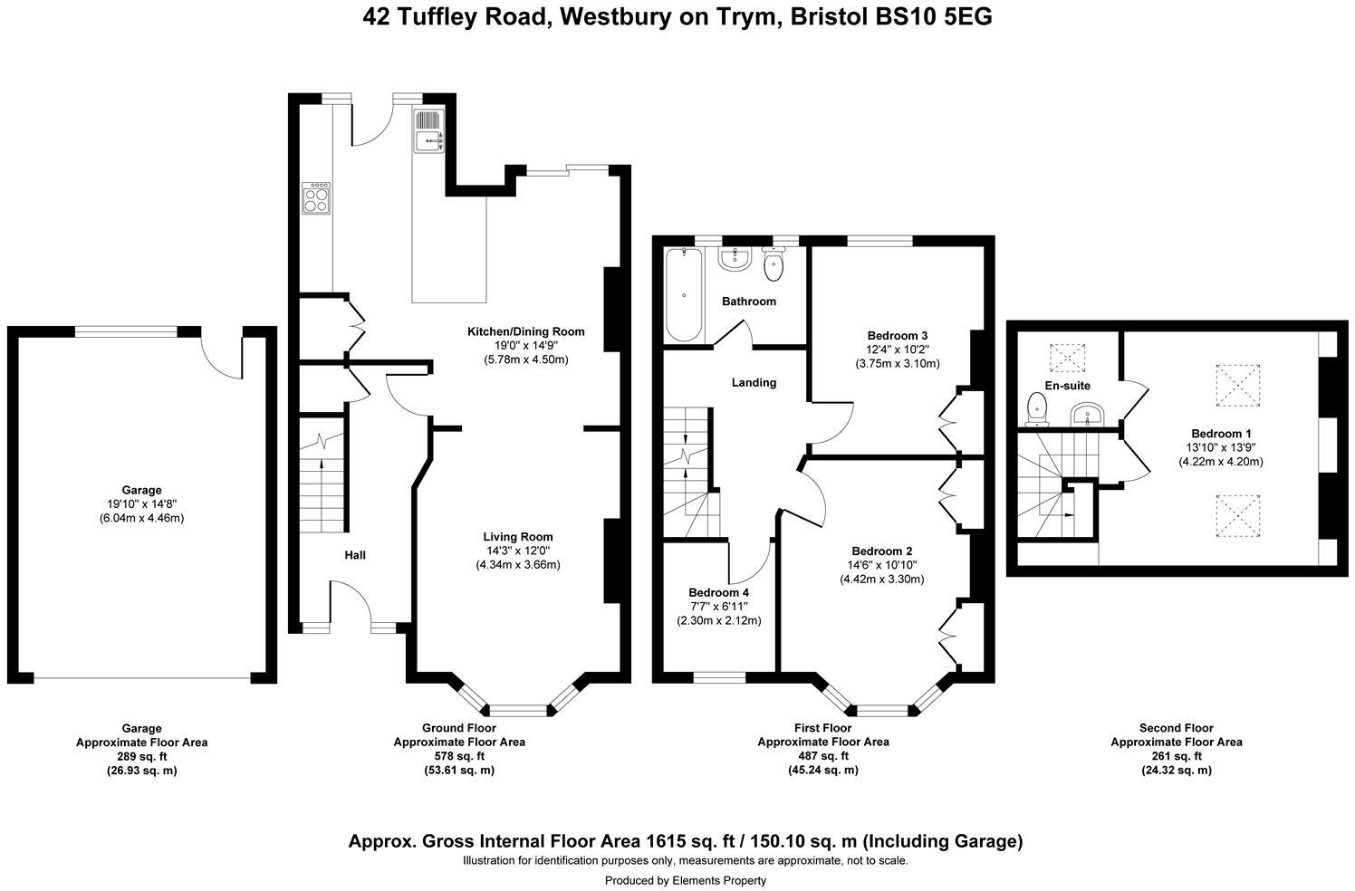 Tuffley Road, Bristol floorplan