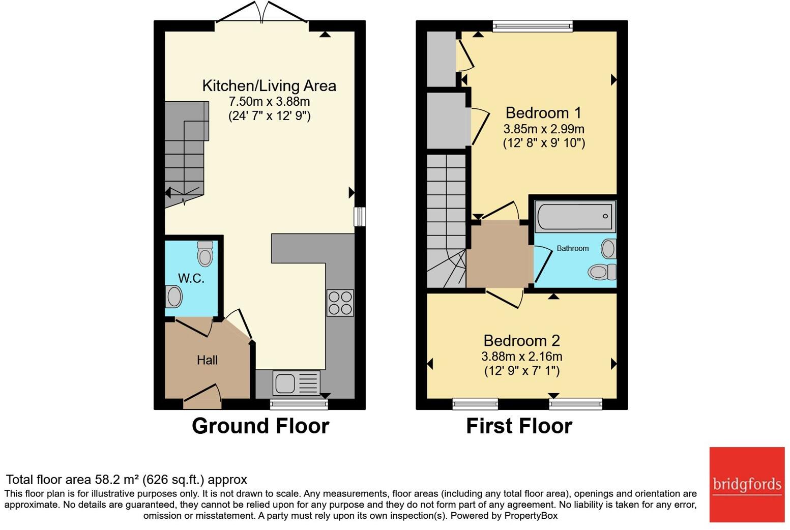 Stokesay Lane, Stafford, Staffordshire, ST16 floorplan
