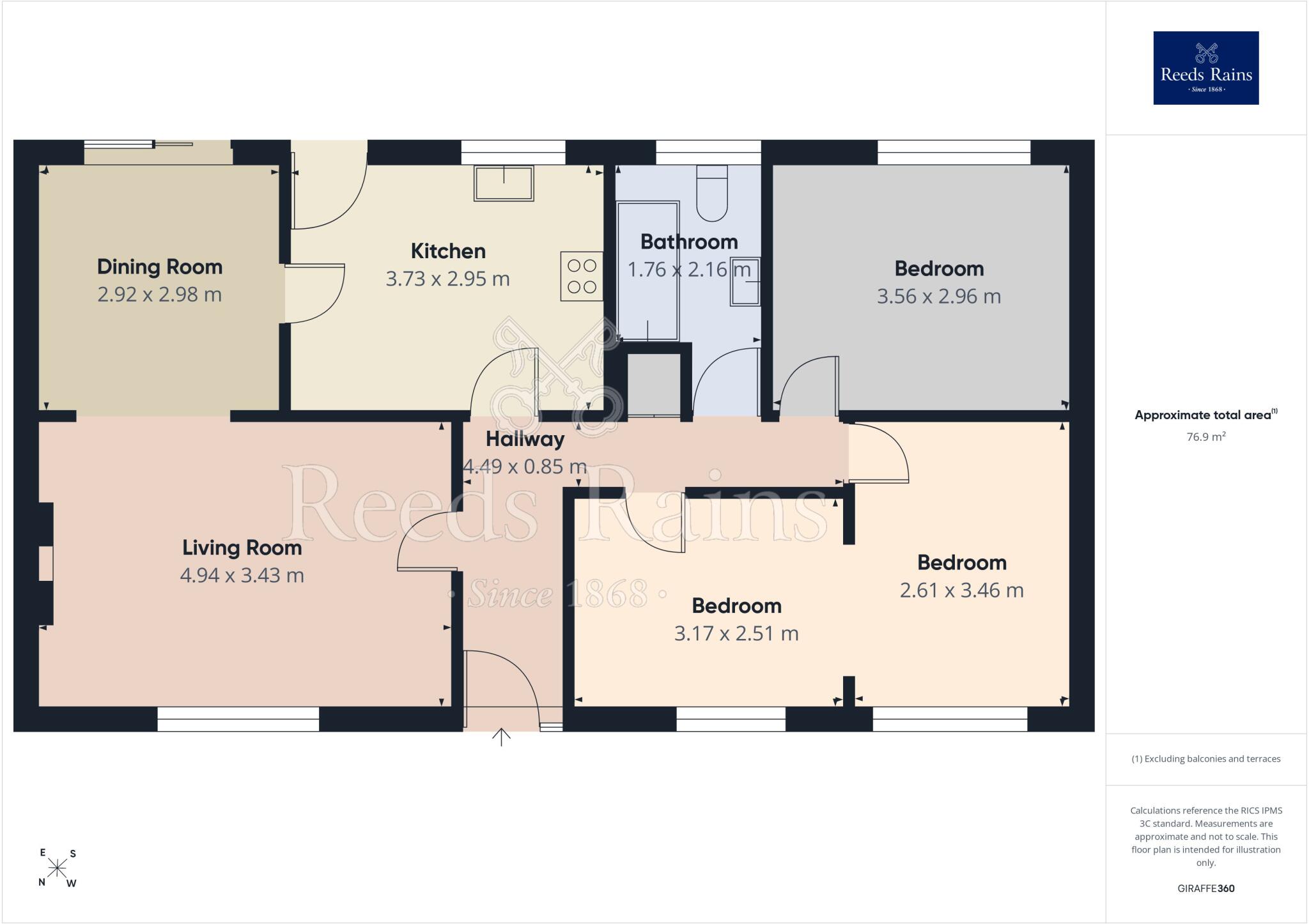 Little Banks Close, Bamber Bridge, Preston, Lancashire, PR5 floorplan