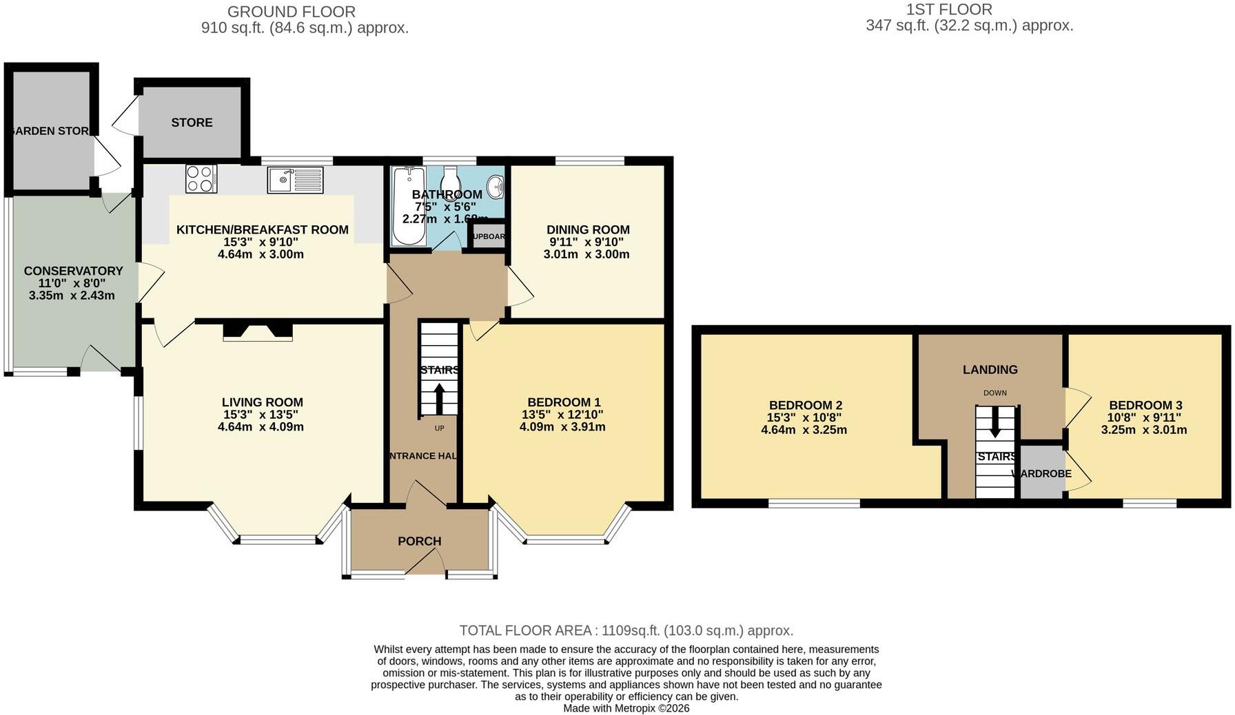 Woodhouse Road, Broseley, TF12 floorplan