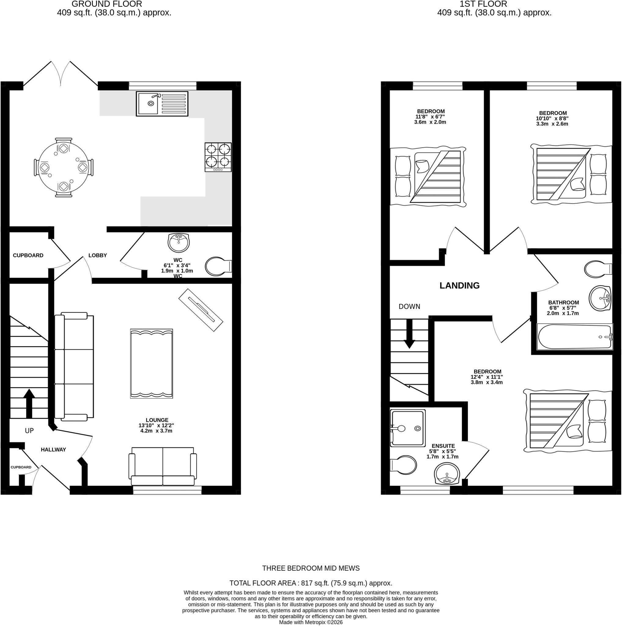 Knott Hill Road, Ashton-under-Lyne, Greater Manchester, OL6 floorplan