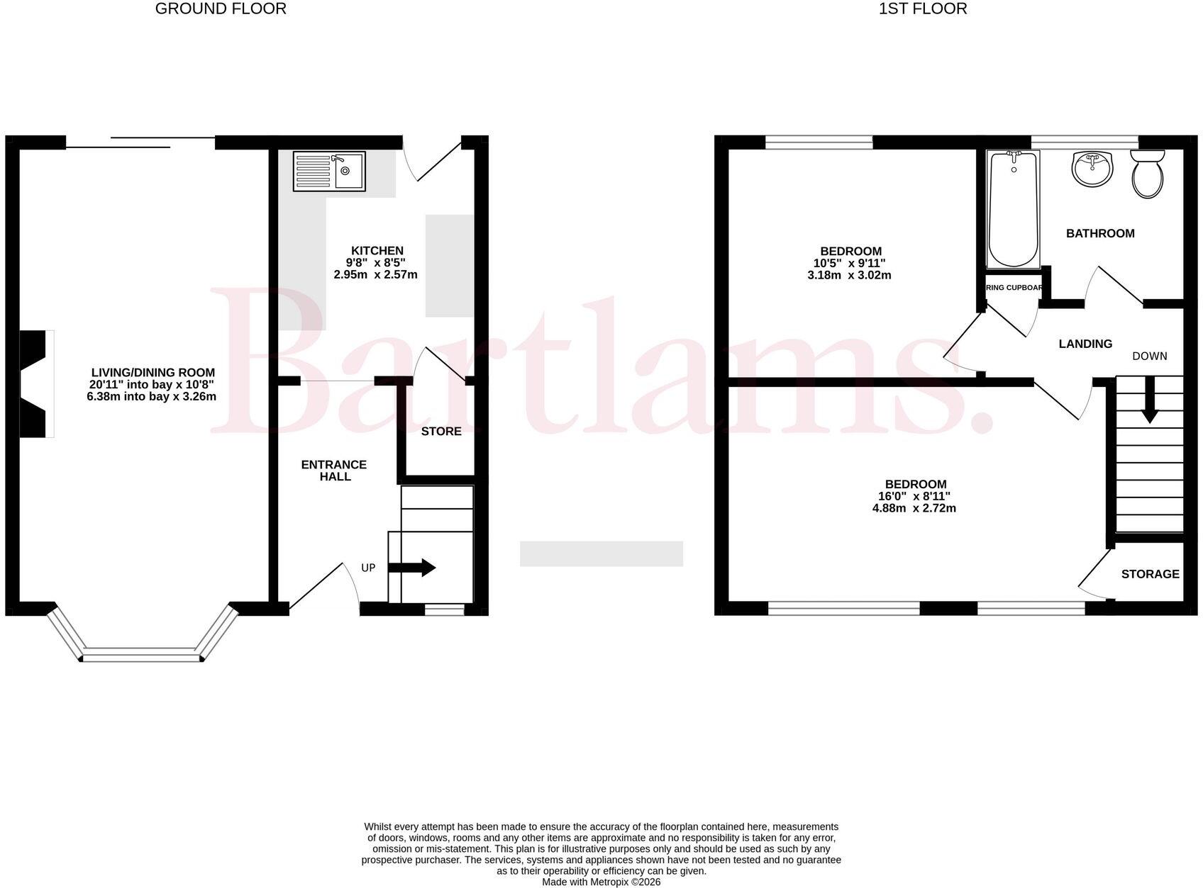 Westacre Crescent, Finchfield, WV3 floorplan