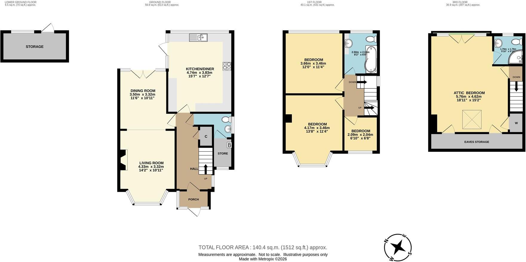 Greystones Close, Greystones floorplan