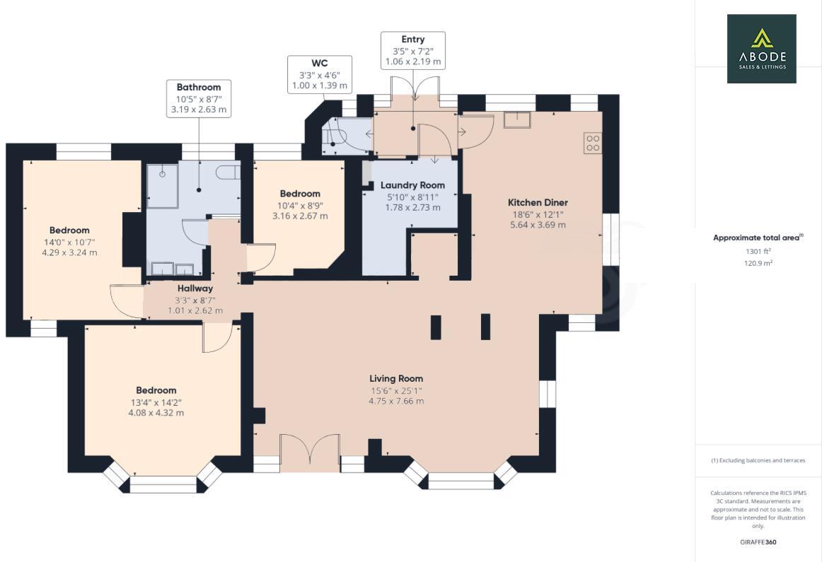 Highfield Drive, Burton-On-Trent floorplan