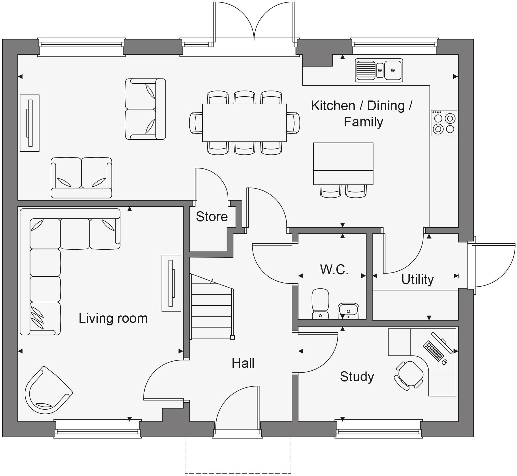 Parsonage Road,
Takeley,
CM22 6PU floorplan