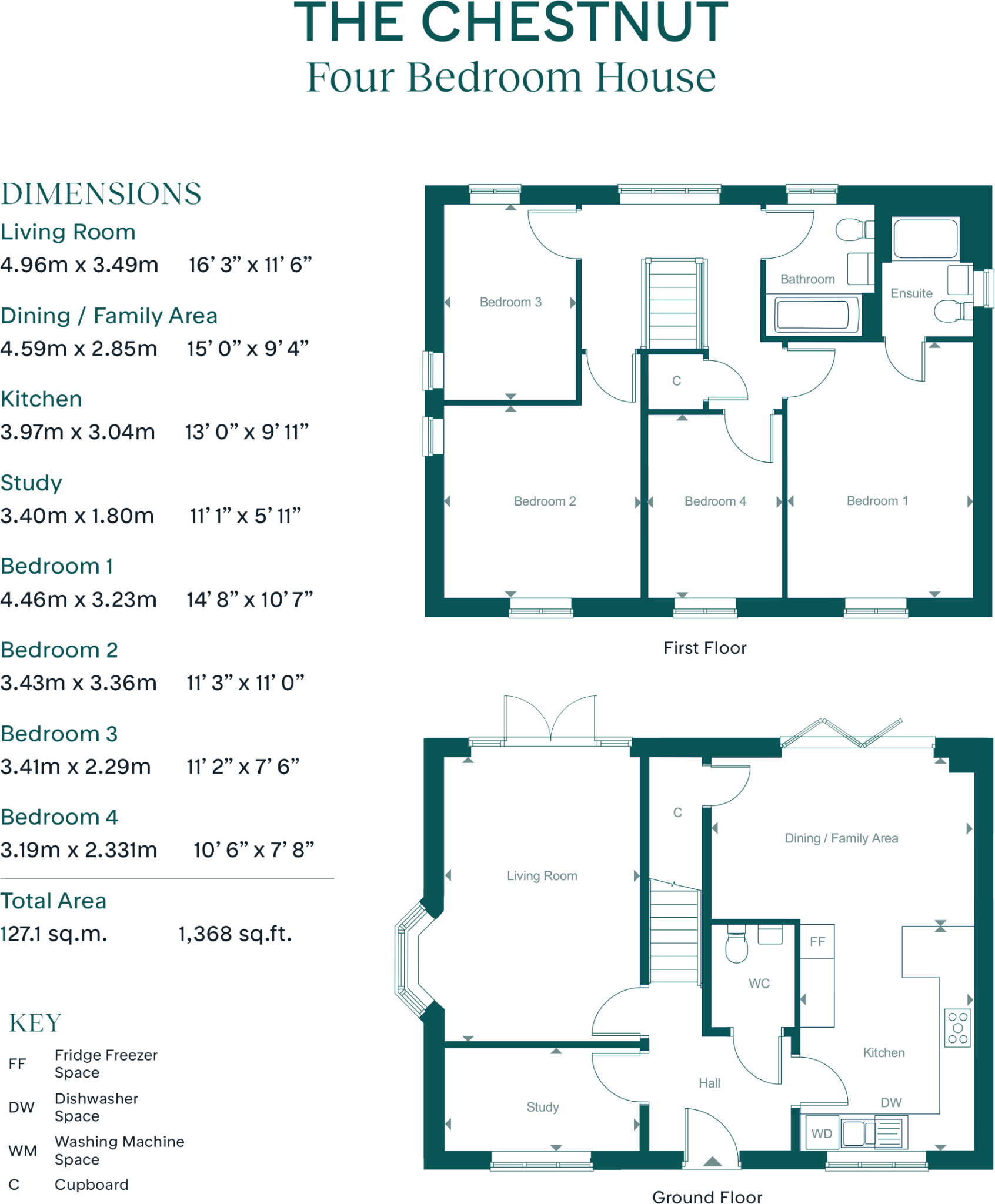Leaf Living at Willow Park, Buckingham, MK18 floorplan