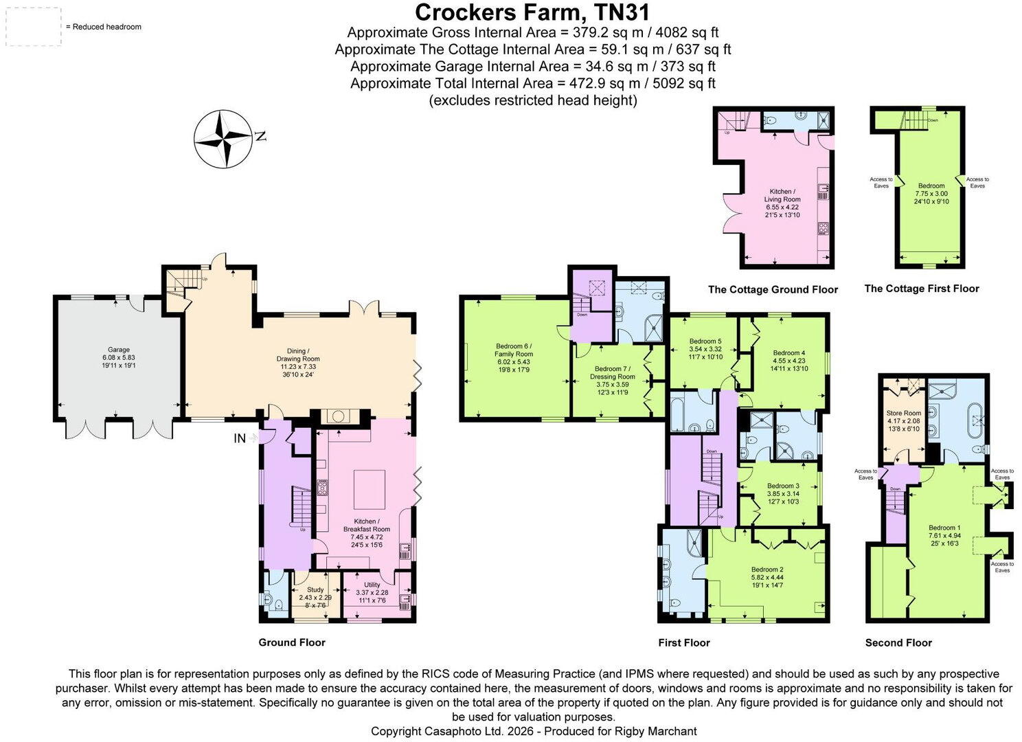 Crockers Lane, Northiam, Rye, TN31 6PY floorplan